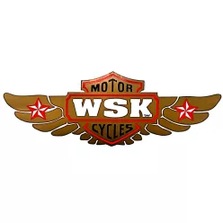 Matrica, motorkerékpár, arany, WS, PL