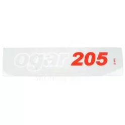 Oldaburkolat matrica, piros, ROMET OGAR 205