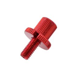   Állítócsavar, kábelhez, M8, 20mm, alu, CNC, fekete, Racing Force