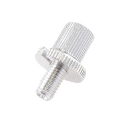   Állítócsavar, kábelhez, M8, 20mm, alu, CNC, szürke, Racing Force