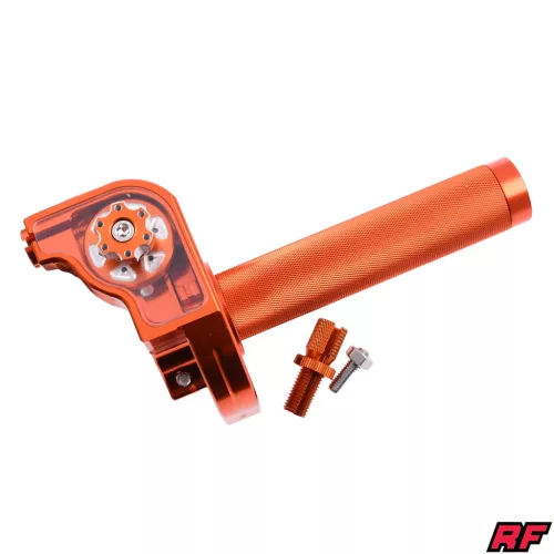 Gázmarkolat, RACING FORCE, ALU CNC, narancs