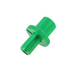   Állítócsavar, kábelhez, M10, 20mm, alu, CNC, zöld, Racing Force