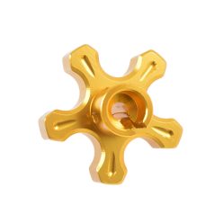   Állítócsavar, kábelhez, M8, 20mm, alu, CNC, aranyozott, V2, Racing Force