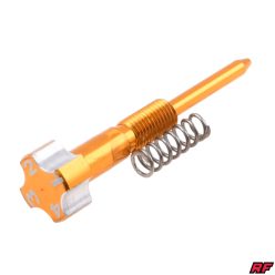   Karburátor keverékbeállító csavar, alu, CNC, aranyozott, PWK, Racing Force