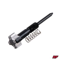   Karburátor keverékbeállító csavar, alu, CNC, fekete, PWK, Racing Force