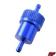 Üzemanyagszűrő, ALU CNC, kék V4, RACING FORCE