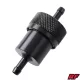 Üzemanyagszűrő, ALU CNC, fekete V4, RACING FORCE