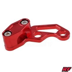   Fékcső tartó, piros, alu, CNC, Simson S50, S51, Racing Force