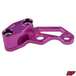   Fékcső tartó, lila, alu, CNC, Simson S50, S51, Racing Force