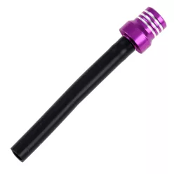   Üzemanyagtartály szellőző, ALU CNC, univerzális, lila + fekete, V2, RACING FORCE