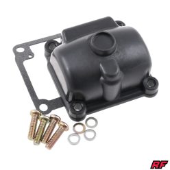   Karburátor úszóház, PHBG, műanya, fekete, tiszta, Racing Force