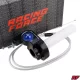 Gázmarkolat + ezüst bowden, RACING FORCE, univerzális, kék