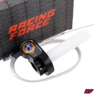 Gázmarkolat + ezüst bowden, RACING FORCE, univerzális, arany