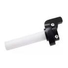 Gázmarkolat + ezüst bowden, RACING FORCE, univerzális, arany