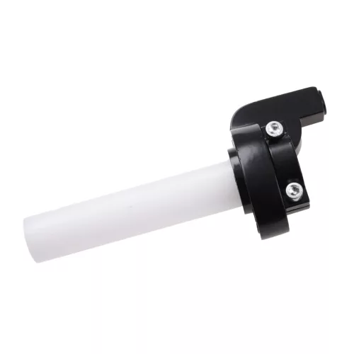 Gázmarkolat + ezüst bowden, RACING FORCE, univerzális, arany