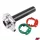 Gázmarkolat, RACING FORCE, univerzális + adapterek, ezüst