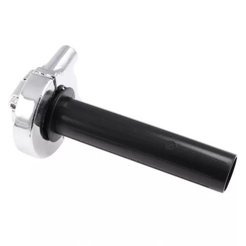 Gázmarkolat, RACING FORCE, univerzális + adapterek, ezüst