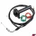 Gázmarkolat + bowden, RACING FORCE, univerzális, fekete