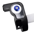 Gázmarkolat + ezüst bowden, RACING FORCE, univerzális, ezüst