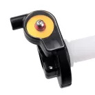 Gázmarkolat + ezüst bowden, RACING FORCE, univerzális, V2, arany