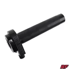 Gázmarkolat, RACING FORCE, ALU CNC, V2, fekete