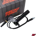 Gázmarkolat + fekete bowden, RACING FORCE, univerzális, átlátszó