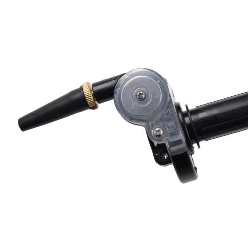 Gázmarkolat + fekete bowden, RACING FORCE, univerzális, átlátszó