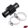 Hőmérséklet érzékelő adapter, 1/8", 18MM, ALU CNC, fekete, RACING FORCE