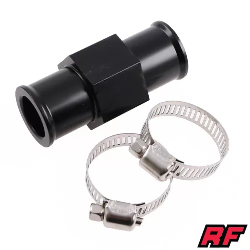 Hőmérséklet érzékelő adapter, 1/8", 22MM, ALU CNC, fekete, RACING FORCE