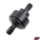 Üzemanyagszűrő, fekete, ALU CNC, 8MM, RACING FORCE