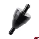 Üzemanyagszűrő, ALU CNC, fekete V5, RACING FORCE