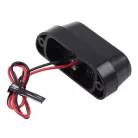 Rendszámtábla világítás, átlátszó, univerzális, LED, fekete, V2, RACING FORCE