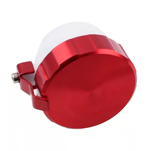 Fékfolyadék tartály, V2, piros, RACING FORCE