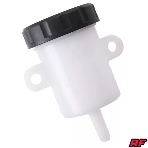 Fékfolyadék tartály, V2, 180 fokos, univerzális, RACING FORCE
