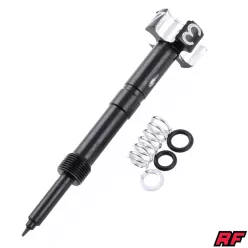   Karburátor keverékállító csavar, KEIHIN FCR, ALU CNC, fekete, RACING FORCE