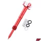 Karburátor keverékállító csavar, KEIHIN FCR, ALU CNC, piros, RACING FORCE