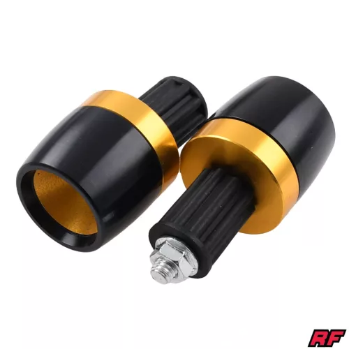 Kormányvég súly, arany, RACING FORCE, V2 ALU CNC készlet