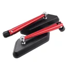Tükör, piros, RACING FORCE EVO V1 készlet