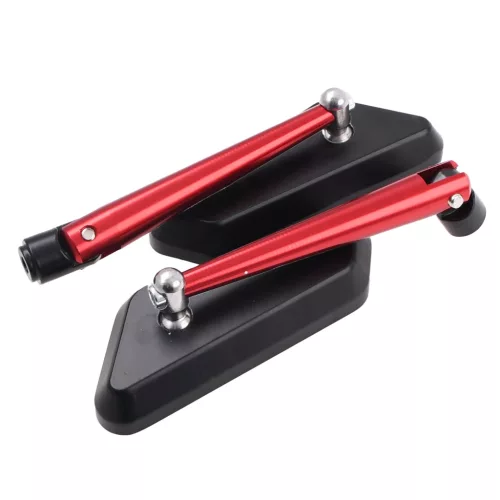 Tükör, piros, RACING FORCE EVO V1 készlet