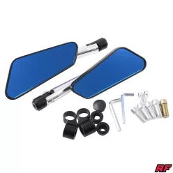 Tükör, ezüst, RACING FORCE EVO V1 készlet