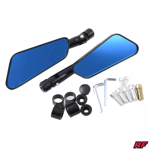 Tükör, fekete, RACING FORCE EVO V1 készlet