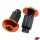 Kormányvég súly, narancssárga, RACING FORCE, V5 ALU CNC készlet
