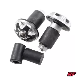   Kormányvég súly, ezüst, RACING FORCE, V4 ALU CNC készlet