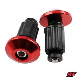 Kormányvég súly, piros, RACING FORCE, V5 ALU CNC készlet