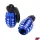 Szelepfedél anya, RACING FORCE, GRENADE V2, kék, 2db
