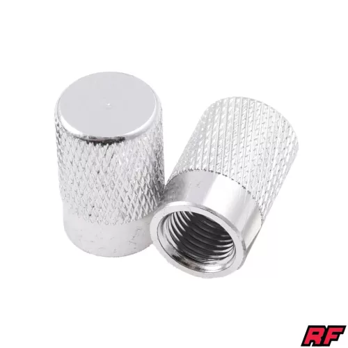 Szelepfedél anya, RACING FORCE, ROLLER, ezüst, 2db