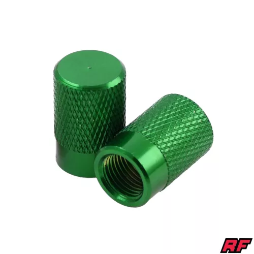 Szelepfedél anya, RACING FORCE, ROLLER, zöld, 2db