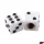 Szelepfedél, fehér, 2db, DICE, RACING FORCE