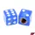 Szelepfedél, kék, 2db, DICE, RACING FORCE