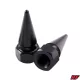 Szelepfedél anya, RACING FORCE, POINTED, fekete, 2db